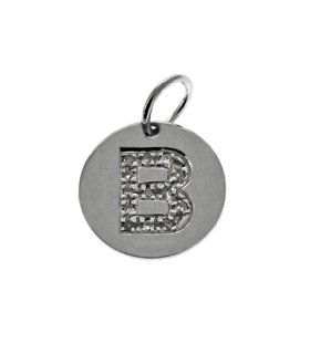 DISCO LETRA B 13 BR.ORO BLANCO 1ª LEY