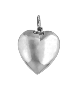 COLGANTE CORAZON ORO B. 1ª LEY 11 X 8 MM