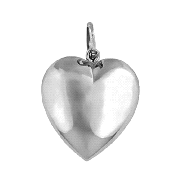 COLGANTE CORAZON ORO B. 1ª LEY 11 X 8 MM