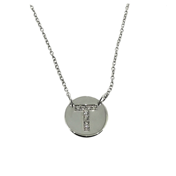 GARGANTILLA DIAMANTE T ORO BLANCO 1ª LEY