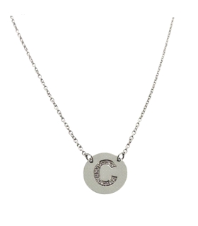 GARGANTILLA DIAMANTE C ORO BLANCO 1ª LEY