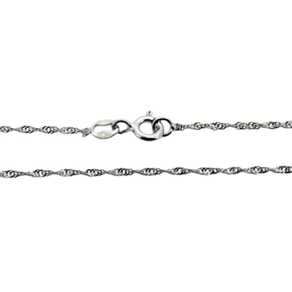 COLLAR CADENA SINGAPUR ORO B. 1ª LEY 45