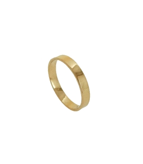ALIANZA PLANA BRILLO ORO 18 KTES. 1 X 3.