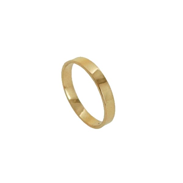 ALIANZA PLANA BRILLO ORO 18 KTES. 1 X 3.