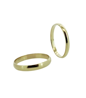 ALIANZA ORO 1ª LEY Nº 21 ANCHO 3 X 1 MM