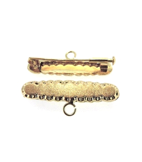 ALFILER BEBE ORO 1ª LEY 35 X 5 SATINADO
