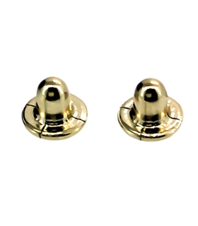 PRESIONES ORO 9 KILATES PRECIO PAR