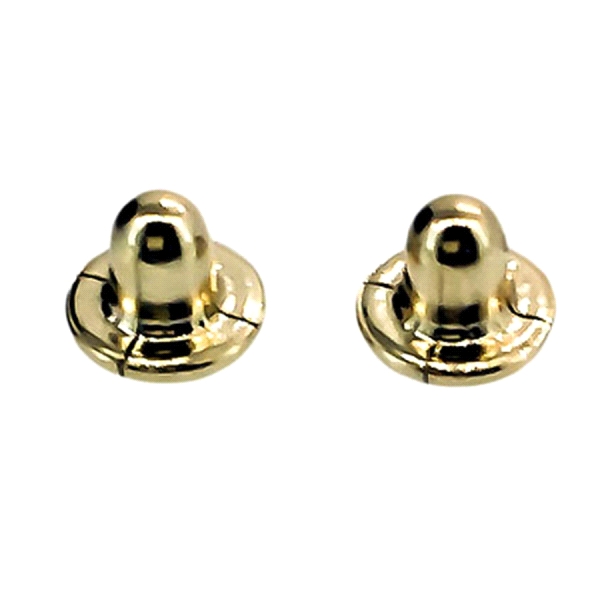 PRESIONES ORO 9 KILATES PRECIO PAR