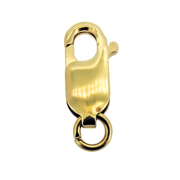 MOSQUETON ORO 9 KILATES PRECIO UNIDAD