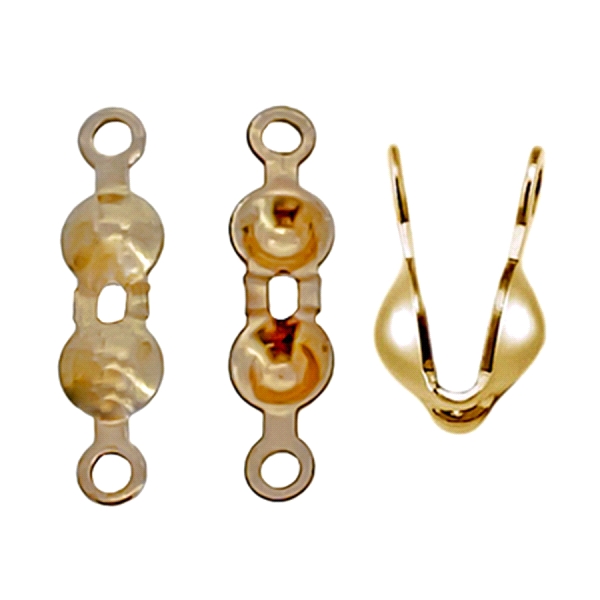 TAPA NUDOS GOLDFILLED COLLAR UNIDAD