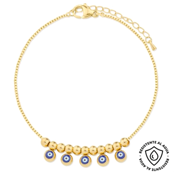 PULSERA TOBILLERA ACERO INOXIDABLE CHAPA