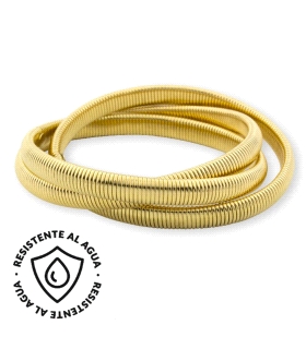 PULSERA TRIPLE ACERO INOXIDABLE CHAPADA