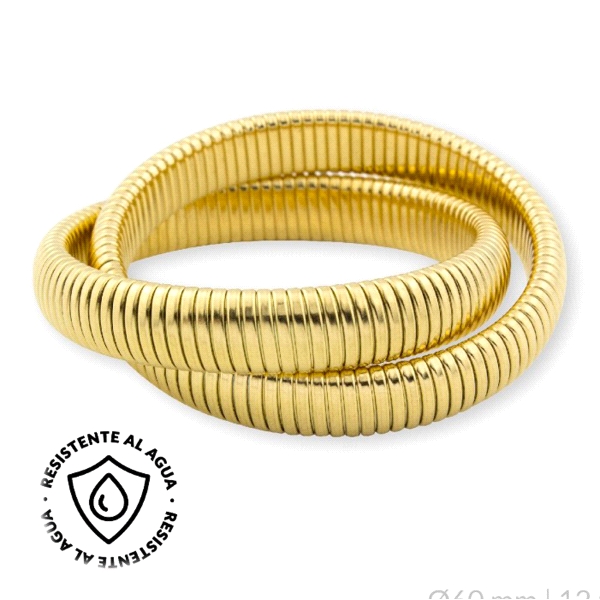 PULSERA DOBLE ACERO INOXIDABLE CHAPADA 1