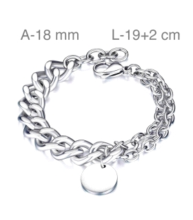 PULSERA ACERO CABALLERO