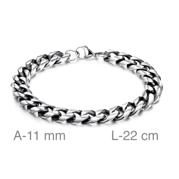 PULSERA ACERO CABALLERO