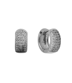 PENDIENTES CRIOLLA UNISEX PLATA 1ª LEY 1                                                            
