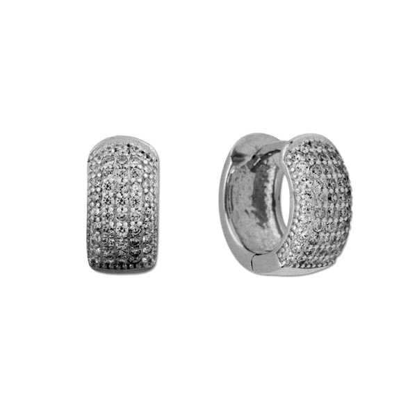 PENDIENTES CRIOLLA UNISEX PLATA 1ª LEY 1                                                            