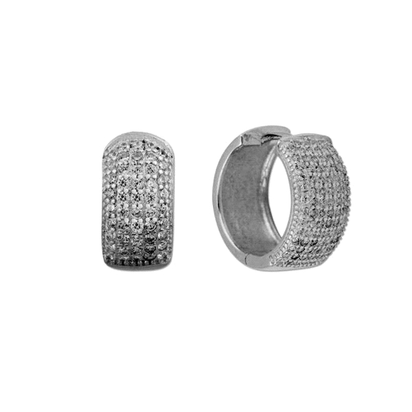 PENDIENTES CRIOLLA UNISEX PLATA 1ª LEY 1                                                            