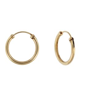 PENDIENTE CRIOLLA ORO 18 KTES. 2 X 14 MM                                                            