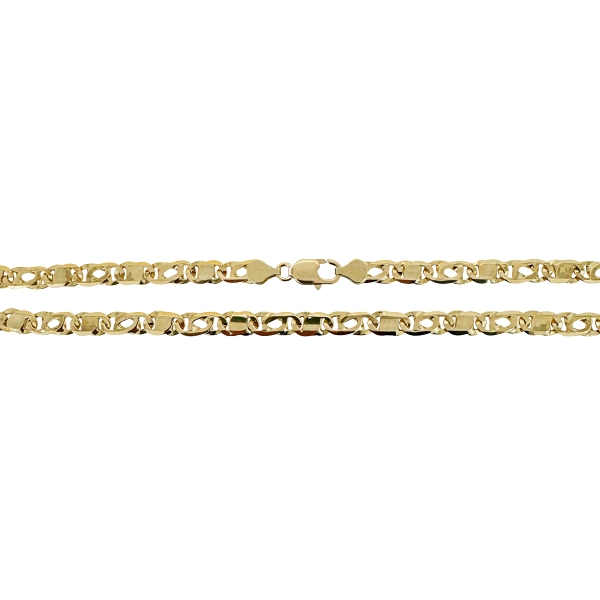 COLLAR MACIZO ORO 18 KTES. 6.70 X 60 CM,                                                            