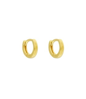 PENDIENTES CRIOLLA PLATA 1ª LEY 10 MM.                                                              