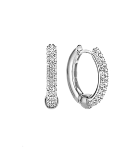 PENDIENTE CRIOLLA UNISEX PLATA 1ª LEY 18                                                            
