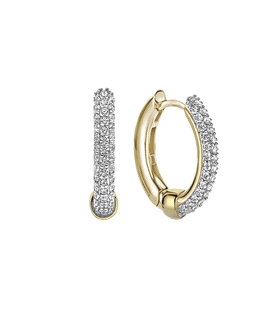 PENDIENTE CRIOLLA UNISEX PLATA 1ª LEY 18                                                            