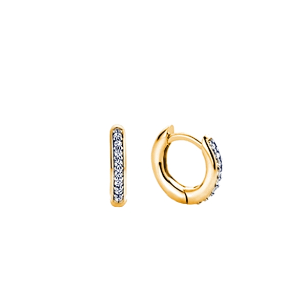 PENDIENTE CRIOLLA UNISEX PLATA 1ª LEY 11                                                            