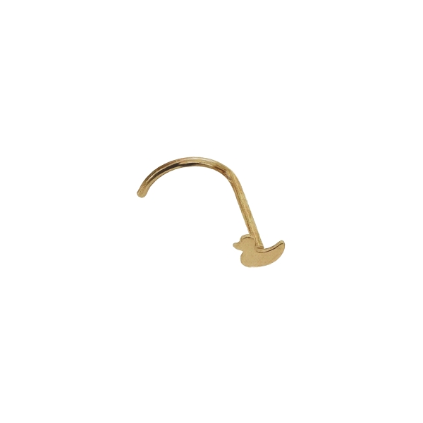 PIERCING NARIZ PATO ORO 18 KTES. 3 X 3 M                                                            