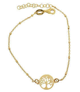 PULSERA  ARBOL DE LA VIDA PLATA 1ª LEY                                                              