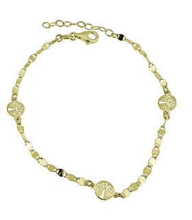 PULSERA ARBOL DE LA VIDA PLATA 1ª LEY                                                               