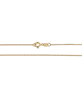 COLLAR CADENA FORZADA PLATA 1ª LEY CHAPA                                                            