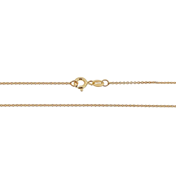 COLLAR CADENA FORZADA PLATA 1ª LEY CHAPA                                                            