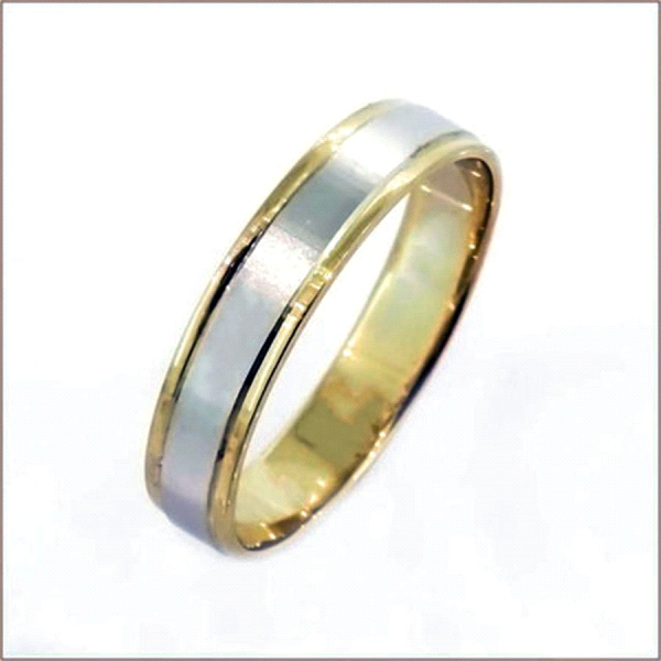 ALIANZA BICOLOR ORO 18 KTES. 4 X 30                                                                 