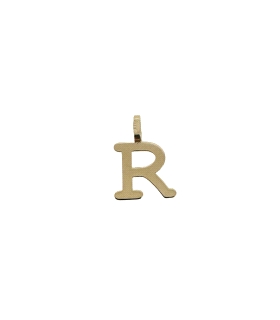 COLGANTE LETRA R ORO 18 KTES. 8 X 8.50 M                                                            