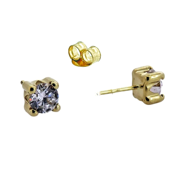PENDIENTE UNISEX ORO 18 KTES. 5.50 X 5.5                                                            