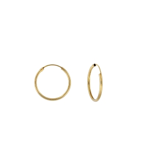 PENDIENTE CRIOLLAS ORO 18 KTES.1,50 X 14