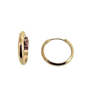 PENDIENTE CRIOLLAS ORO 18 KTES. 2 X 15 M                                                            