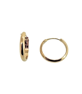 PENDIENTE CRIOLLAS ORO 18 KTES. 2 X 13 M                                                            