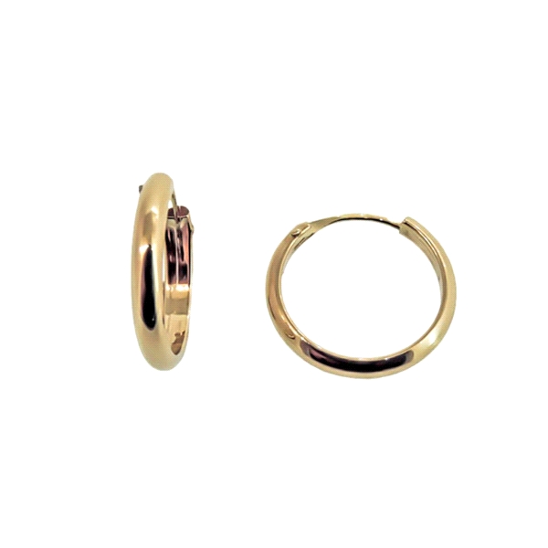 PENDIENTE CRIOLLAS ORO 18 KTES. 2 X 13 M                                                            