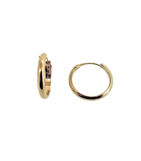 PENDIENTE CRIOLLAS ORO 18 KTES. 2 X 11 M                                                            