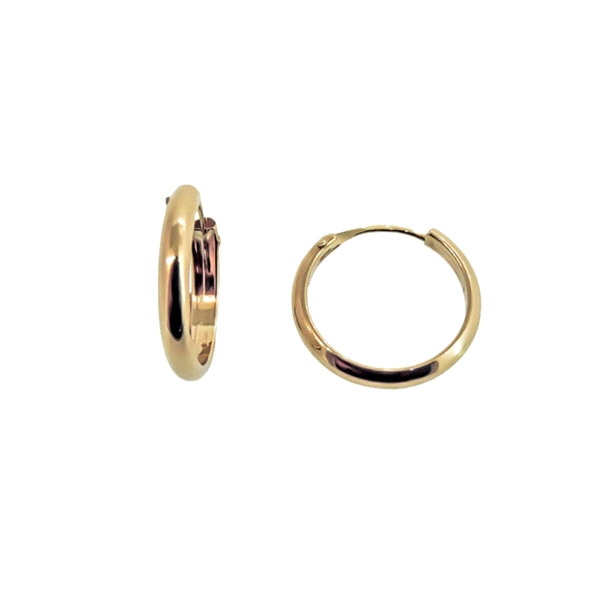 PENDIENTE CRIOLLAS ORO 18 KTES. 2 X 11 M                                                            