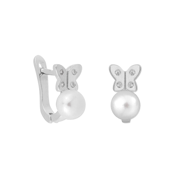 PENDIENTES COMUNION PLATA 1ª LEY 5 X 10                                                             