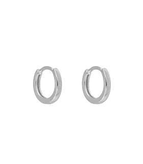 PENDIENTES CRIOLLA PLATA 1ª LEY 12 MM.                                                              