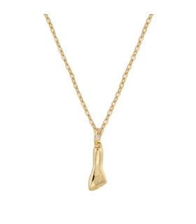 COLLAR HIGA BRILLO PLATA 1ª LEY CHAPADA 40 + 4 CM.