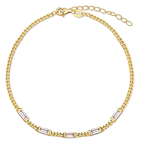 PULSERA MUJER PLATA 1ª LEY CHAPADA 16 +                                                             