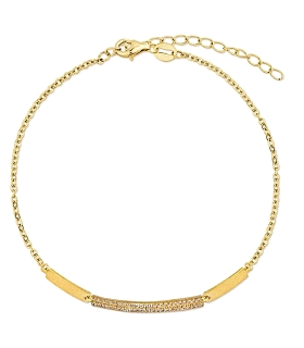 PULSERA MUJER PLATA 1ª LEY CHAPADA 16 +                                                             