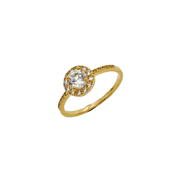 SORTIJA CLASICA PLATA 1ª LEY CHAPADA 8 M                                                            