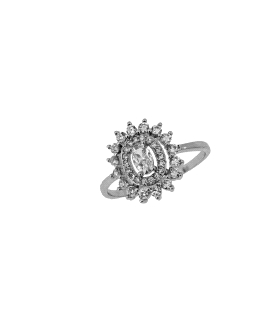ANILLO CLASICO PLATA 1ª LEY CIRCONITAS                                                              