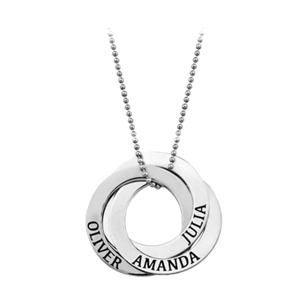 ANILLO RUSO PLATA 1ª LEY CHAPADA DISCO 20 MM.